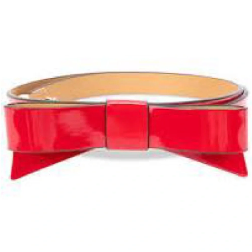 NWT kate spade new york
Women's Patent Leather Bow Belt
Sz M: 31"; - Picture 2 of 8